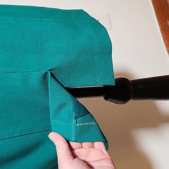 NWT MAGGY LONDON Women's Rashida Green Midi Dress w/ Belt, Size 6 - Picture 11 of 13